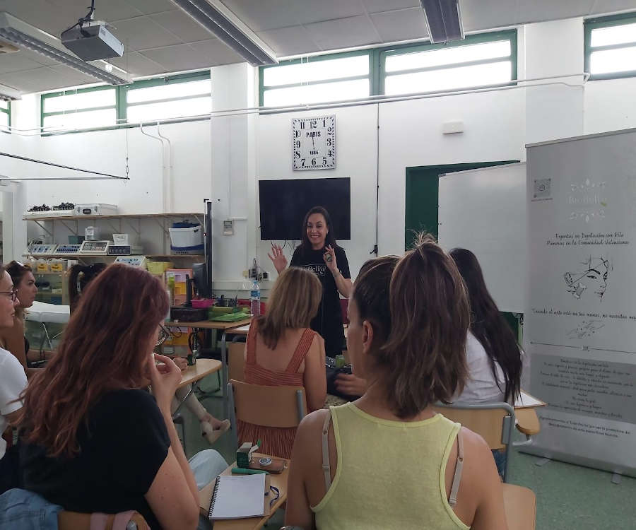 Clase a profesorado IES Valencia 1