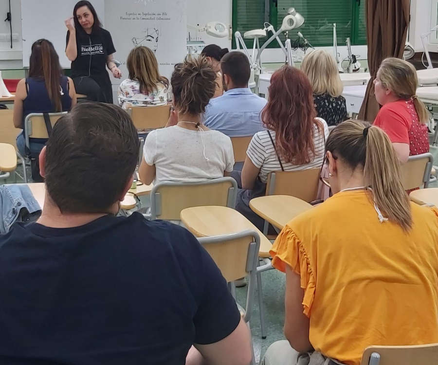 Clases a profesorado IES de Valencia 2